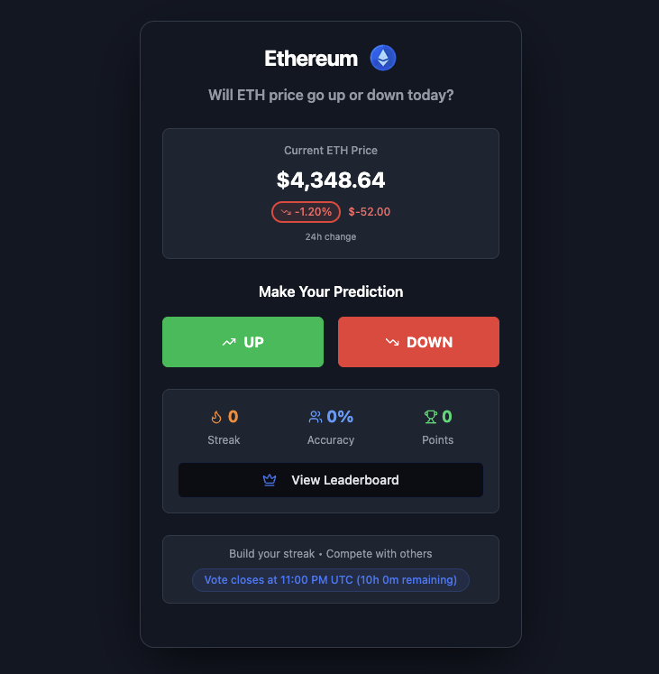 Ethereum - Farcaster Mini Apps